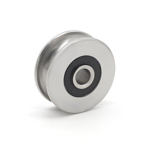 Fournisseur direct d'usine de poulies à roulements à billes à gorge profonde non standard S626ZZ, entièrement métalliques, en forme de U, pour le levage de câbles métalliques - Product Image 1