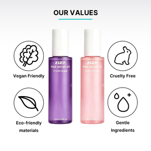 ZLZR Huile Essentielle Capillaire Parfumée Longue Durée Hydratante Nourrissante Anti-Fourches avec Hyaluronate de Sodium - Product Image 3