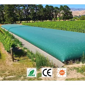 Tanque de armazenamento de água em PVC para sistema de coleta de água de chuva, resistente a UV, flexível, dobrável, de alta qualidade, barato, 30L, 50L, 15000L
