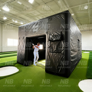 Commercial Custom Home Golf Enclosure Driving Range Tent <b>Inflatable</b> for Practice <b>Inflatable</b> Golf <b>Inflatable</b> Golf Simul - Product Image 1