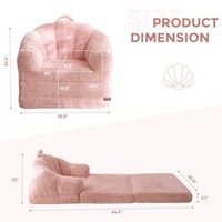 Französisches Design Modulares Verstellbares Ausziehbares Klappbares L-förmiges Schlafsofa Komfort Stoff Sitzsack Bodensofa mit Griff Kunstleder