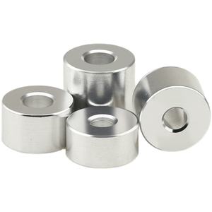 M2 M2.5 M3 M4 M5 M6 <span class=keywords><strong>M8</strong></span> arandela redonda buje de separación tubo de manguito espaciador de aluminio espaciador de acero inoxidable - Product Image 1