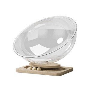 Muebles para gatos de espacio pequeño, casa transparente para gatos, cápsula para mascotas antiarañazos, <span class=keywords><strong>nido</strong></span>, <span class=keywords><strong>cama</strong></span> con patrón de animales sólidos para animales pequeños - Product Image 1