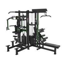 TOPTONS Portique Cadre Formateur Poitrine Dos Bras Haltère Banc Presse Petit Oiseau Multi-fonction Intégré Formateur Commercial Gym