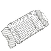 Support de stockage de fruits et légumes polyvalent en acier inoxydable de qualité supérieure avec couvercle pour panier de nettoyage