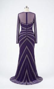 Wholesale Supply Luxury Hand Beaded Full Sleeve Evening Gown <b>for</b> <b>Wedding</b> Ceremonies & Reception Wear Available <b>for</b> <b>Sale</b> - Product Image 5