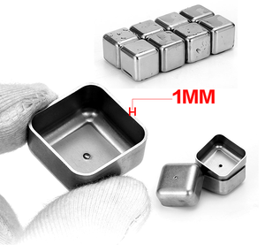 Moule à glaçons TGYW en acier inoxydable, bac à glaçons réutilisable pour <span class=keywords><strong>whisky</strong></span>, vodka, liqueurs, vin - Product Image 2