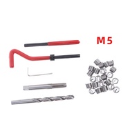 Kit de réparation de filetages haute résistance 25 pièces, boîte à outils OEM professionnelle, antirouille, durable, utilisation facile et rapide