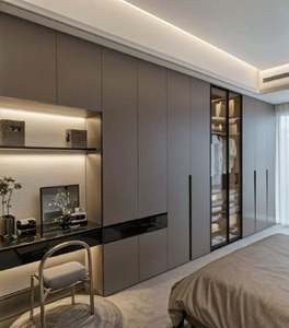 Muebles de armario personalizados de madera maciza para dormitorio y uso doméstico en hoteles - Product Image 6