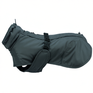 Abrigo para Perro Limoux Talla XS 30 cm Gris Piedra Impermeable - Product Image 2