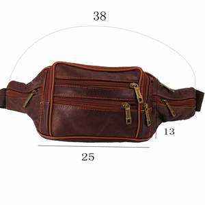 กระเป๋าคาดเอวหนังมีโลโก้ออกแบบได้ตามต้องการสำหรับวิ่งและจ่ายเงิน - Product Image 2