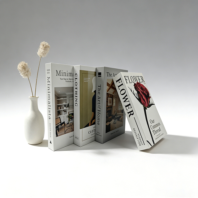Factory Direct | Custom Personalized High Quality Offset Printed Paper Decorative Book Boxes | Faux Books Home Decor | Print