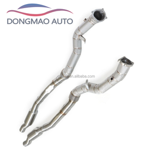 Suitable for Audi A8 5.0T <strong>D3</strong> 2007-2011 High-performance Stainless Steel Automotive Exhaust Pipe Lower Pipe - Product Image 3