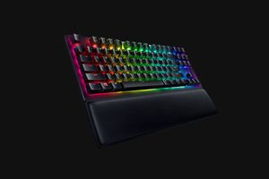 RA-ZER HUNTSMAN <span class=keywords><strong>V2</strong></span> คีย์บอร์ดเล่นเกมออปติคัลที่วางข้อมือแสง RGB - Product Image 4