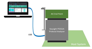Analizador de Protocolo PCIe 5.0 Keysight, Probador para Laboratorio y Hogar P5552A - Product Image 5