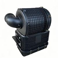 Ensemble filtre à air à bain d'huile DZ91259190042 pour camion lourd SHACMAN F3000 X3000 X5000