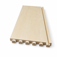 Boîte à tiroirs en bois massif, planche de tiroir en bois de bouleau personnalisée pour les tiroirs d'armoires de cuisine