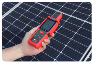Mesureur d'irradiation solaire UT381PV avec double capteur de température, inclinaison et azimut, application Bluetooth pour le test et l'entretien des systèmes photovoltaïques - Product Image 5
