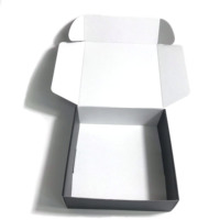 Boîte d'expédition en carton ondulé en papier kraft brun, matériaux recyclés écologiques haut de gamme, logo personnalisé, gaufrage