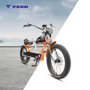 Moto populaire pour adultes avec freins à disque hydrauliques, moteur 48V 500W, cadre en aluminium style moto, avec tube supérieur en aluminium B - Product Image 1