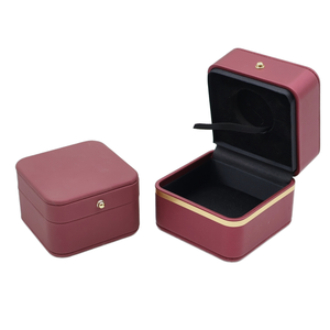 Thanh lịch vuông Patterned giấy Quà Tặng trường hợp đối với trang sức bao bì hộp cho Bông Tai Nhẫn dây chuyền pulseras Bộ - Product Image 2