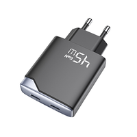Mini Ultra Mince 45W Chargeur Rapide Type C Prise Convertible 45W USB Adaptateur De Charge Rapide Portable Téléphone Portable 45W GaN Chargeur PD