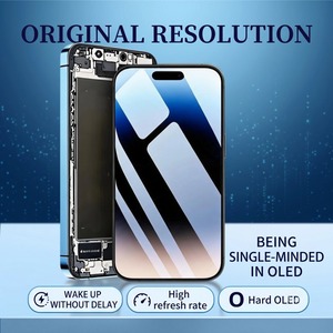 หน้าจอ DD Dropshipping 17 Pro Max Soft OLED ขนาด 6.7 นิ้ว สำหรับซ่อมกระจกสมาร์ทโฟน - Product Image 3