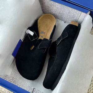 Sandales en liège Birkenstocks London Claquettes légères en cuir de vachette antidérapantes <span class=keywords><strong>Vente</strong></span> directe d'usine pour l'été et le printemps - Product Image 2