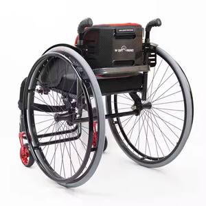 כיסא גלגלים ידני קל משקל נייד עם כיסא גלגלים עם עיצוב ידני כיסא גלגלים ידני - Product Image 2