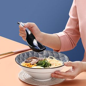 Cuchara 2 en 1 para Sopa de Ramen con Tenedor, Reutilizable, para Fideos Instantáneos y Dumplings, Uso Doméstico - Product Image 5