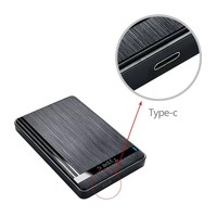 Casing Hard Drive Eksternal Desain Geser 2.5 Inch SATA ke USB 3.0 Tipe C untuk Laptop