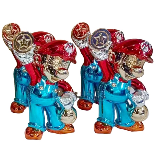 Height 75cm Mario Fiberglass Around the Super Louie Fiberglass Resin Handicraft Decoration