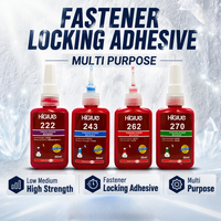 Colle de blocage de filetage liquide haute résistance à la température Threadlocker 243 270 277, 50 ml, adhésif et scellant – Meilleure vente