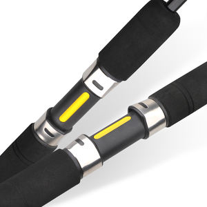 Canne à pêche FGAME Heavy Power Boat Rod 6' 15-40lb Solidglass 20-80g 18kg Drag High Torque pour la pêche en haute mer, prix d'usine - Product Image 4
