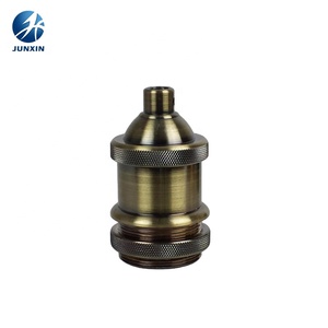 Socle à douille rétro Vintage Edison E27, Vintage, <span class=keywords><strong>pour</strong></span> ampoule Led, supports de <span class=keywords><strong>lampe</strong></span> en aluminium avec suspension E26, porte-<span class=keywords><strong>lampe</strong></span> halogène en métal - Product Image 5