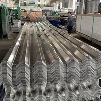 Kunden spezifische Größe schnelles Schiff Zertifiziertes ASTM-Schneiden Biegen Verzinkte Wellblech bleche Zero Corru gated Roofing Sheets