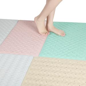 Хит продаж, коврик из натурального каучука, Нескользящие Коврики для душа с присосками для ванной комнаты - Product Image 1