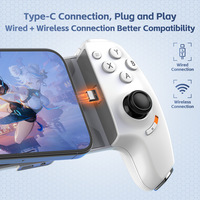 Controlador de Juegos Móvil con Cable Tipo-C Jia Ying, Extensible, para Android, Switch, PC y Streaming