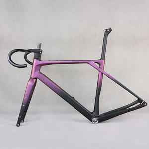 <span class=keywords><strong>Tantan</strong></span> จานเฟรมคาร์บอนเบรคจักรยานกรวดเต็มซ่อนสายส่วนจักรยานคาร์บอนไฟเบอร์ T1000 T47 700 * 50C udh frameset GR208 - Product Image 1