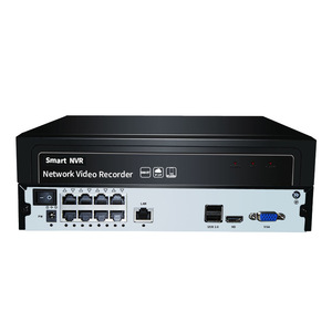 เครื่องบันทึกวิดีโอเครือข่ายอัจฉริยะ NVR 8 ช่อง H.265 ระบบกล้องวงจรปิด PoE สำหรับใช้งานภายนอกบ้าน - Product Image 3