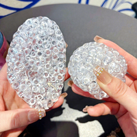 Nouveaux jouets ASMR, jouets à texture agitée, Tabba, boule sonore douce pour la relaxation, cadeau, boule sonore en cristal pressé, jouets faits à la main