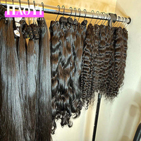 Extensions de cheveux humains bruts 100 % non traités en gros, bouclés indiens, provenant d'un seul donneur, bouclés vietnamiens et birmans, lots de cheveux naturels