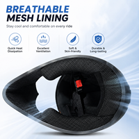 Casque tout-terrain professionnel, coque ABS, casque de motocross avec lunettes de protection, doublure respirante amovible pour la course