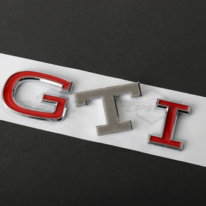 Nuovo Stile Emblema 3D in Metallo per <span class=keywords><strong>Auto</strong></span>, Adesivo Decorativo per Bagagliaio Posteriore per <span class=keywords><strong>Volkswagen</strong></span> GTI Golf Polo Touran Passat Jetta Tiguan GTD - Product Image 3