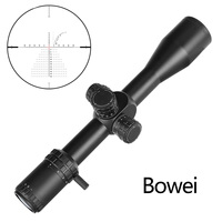 Lunette de visée tactique de chasse BoWei 4-16X44 FFP avec tube de 30 mm, illumination rouge et parallaxe latérale