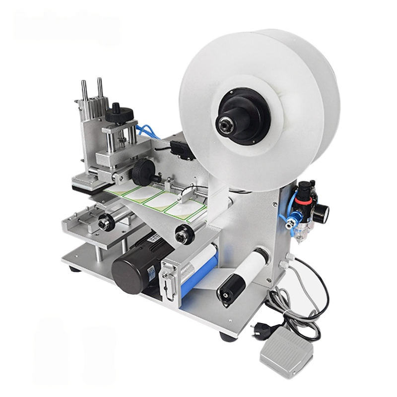 Now For Labelling Machine Hot-selling Desktop Semi-automatic Flat Self-adhesive Labeling Machine ...