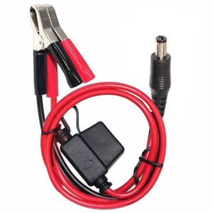 สายจัมเปอร์แบตเตอรี่ 12V DC แบบหัวเสียบตัวผู้ ขนาด 4 ฟุต <span class=keywords><strong>2</strong></span>.1 มม. x 5.5 มม. พร้อมคลิปหนีบแบบจระเข้ สำหรับกล้องวงจรปิด - Product Image 5