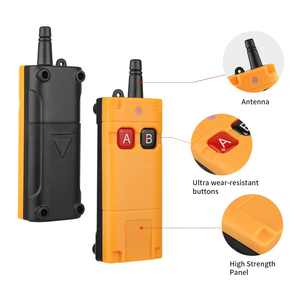 433MHz 315MHz RF 9V <span class=keywords><strong>4</strong></span> saluran <span class=keywords><strong>4</strong></span> tombol belajar kode kode tetap industri nirkabel pengendali jarak jauh - Product Image 2
