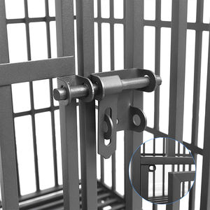 คอกสุนัขขนาดใหญ่10/10/6x8x6คอกสุนัขออกประตูเหล็ก - Product Image 6