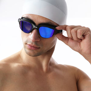 הגעה חדשה משקפי שחייה עם התאמת האף למים משקפי מגן סיליקון אוניברסלי עם מקרה - Product Image 3